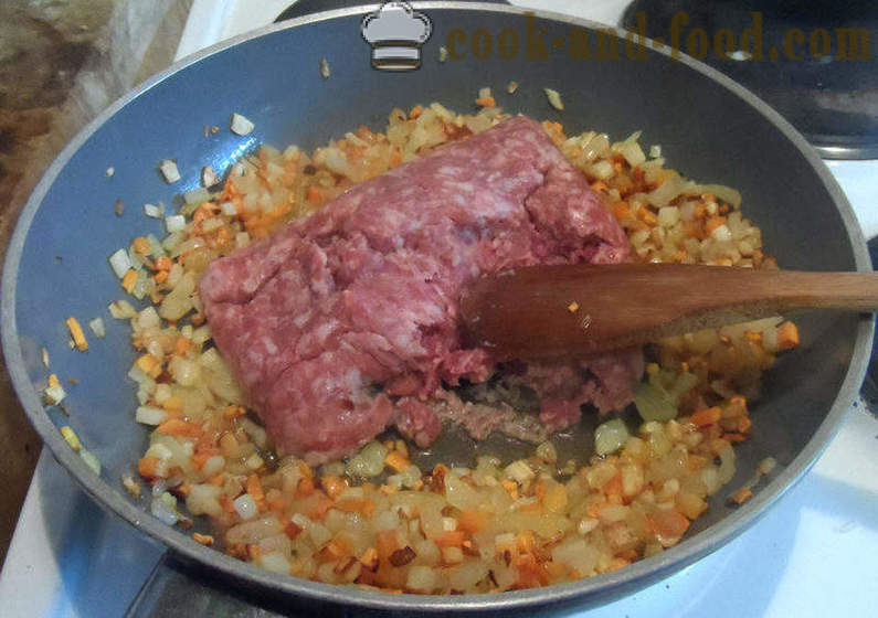Lasagne à la viande hachée et la sauce béchamel - comment préparer des lasagnes à la viande hachée à la maison, étape par étape les photos de recettes