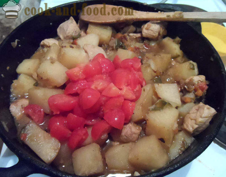 Soupe goulasch hongroise - comment faire cuire la soupe de goulasch avec chipetkami, étape par étape des photos de recettes