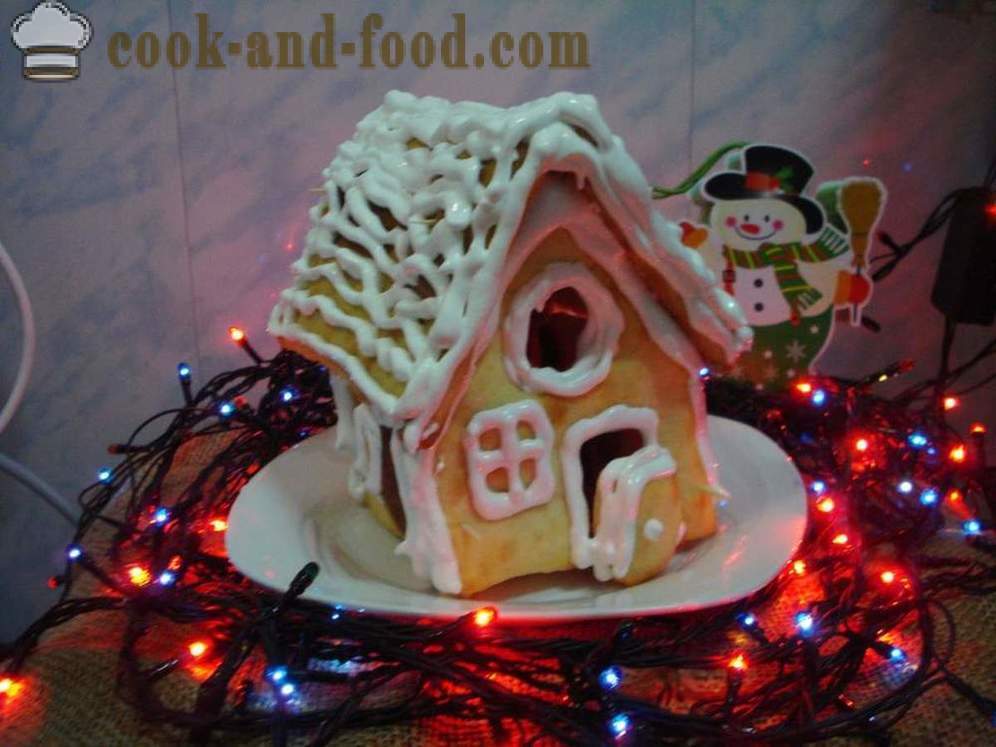 Maison de pain d'épice de Noël avec vos propres mains - comment faire une maison de pain d'épice à la maison, un atelier avec photos étape par étape