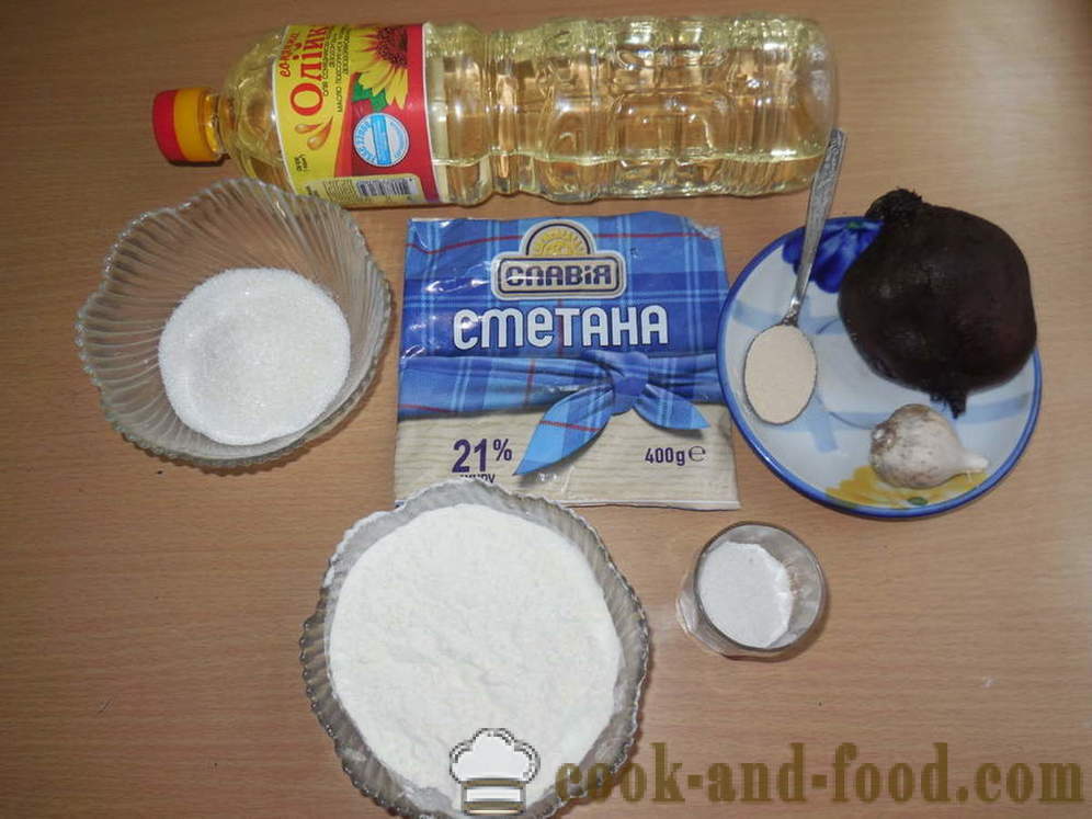 Raviolis ukrainiens avec bortsch ail - comment cuire des boulettes à l'ail au four, avec une étape par étape des photos de recettes