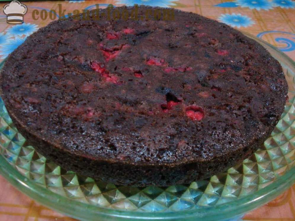 Gâteau au chocolat maigre, sans oeufs - comment faire cuire un gâteau au chocolat dans multivarka, étape par étape des photos de recettes