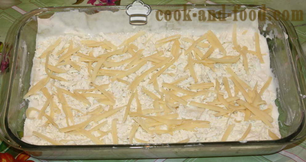 Achma paresseux de pita au four - achmu comment cuisiner à domicile, étape par étape photos de recette