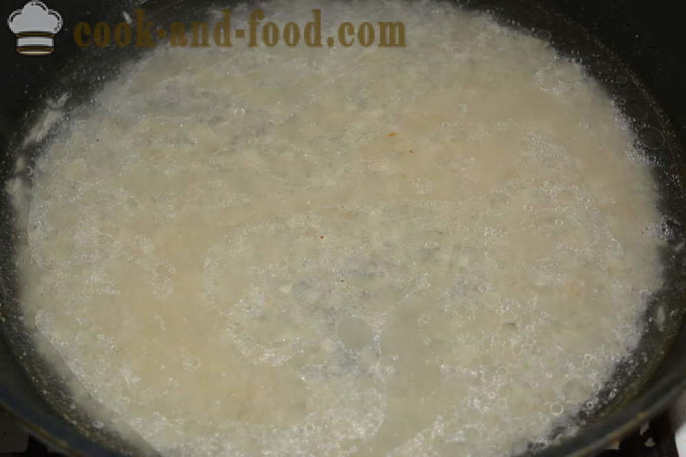 Comment faire cuire du riz pour la garniture granuleuse - comment faire cuire le riz croustillant dans une poêle à frire, une étape par étape des photos de recettes