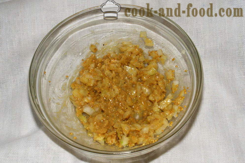 Poulet à la sauce moutarde au four - comment faire cuire un poulet au four avec des pommes de terre et de citrouille, avec une étape par étape des photos de recettes