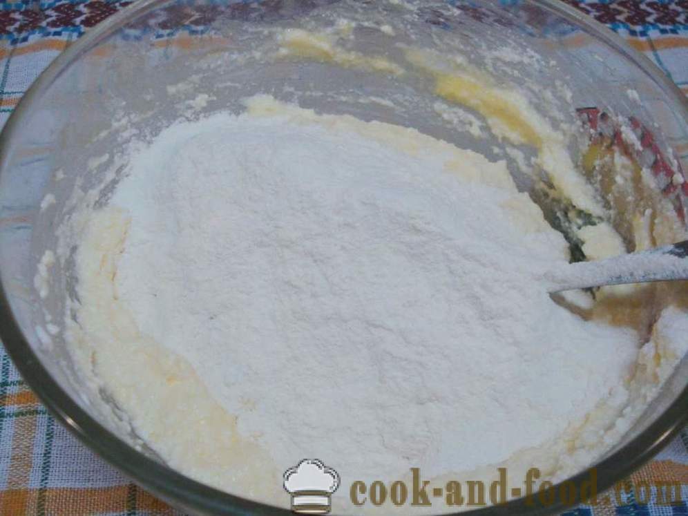 Biscuits fromage cottage maison - Comment faire cuire des biscuits fromage cottage à la maison, étape par étape les photos de recettes