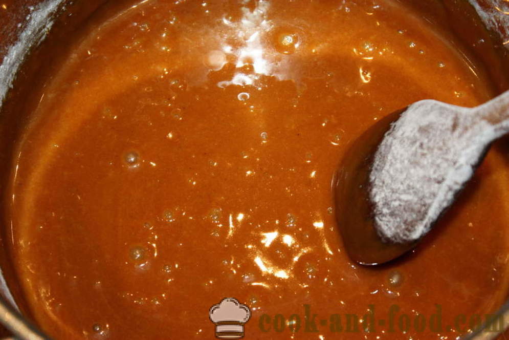 Miel pâte à pain d'épices pour Choux - la technologie et les méthodes de cuisson comment faire une pâte de pain d'épice, une étape par étape des photos de recettes