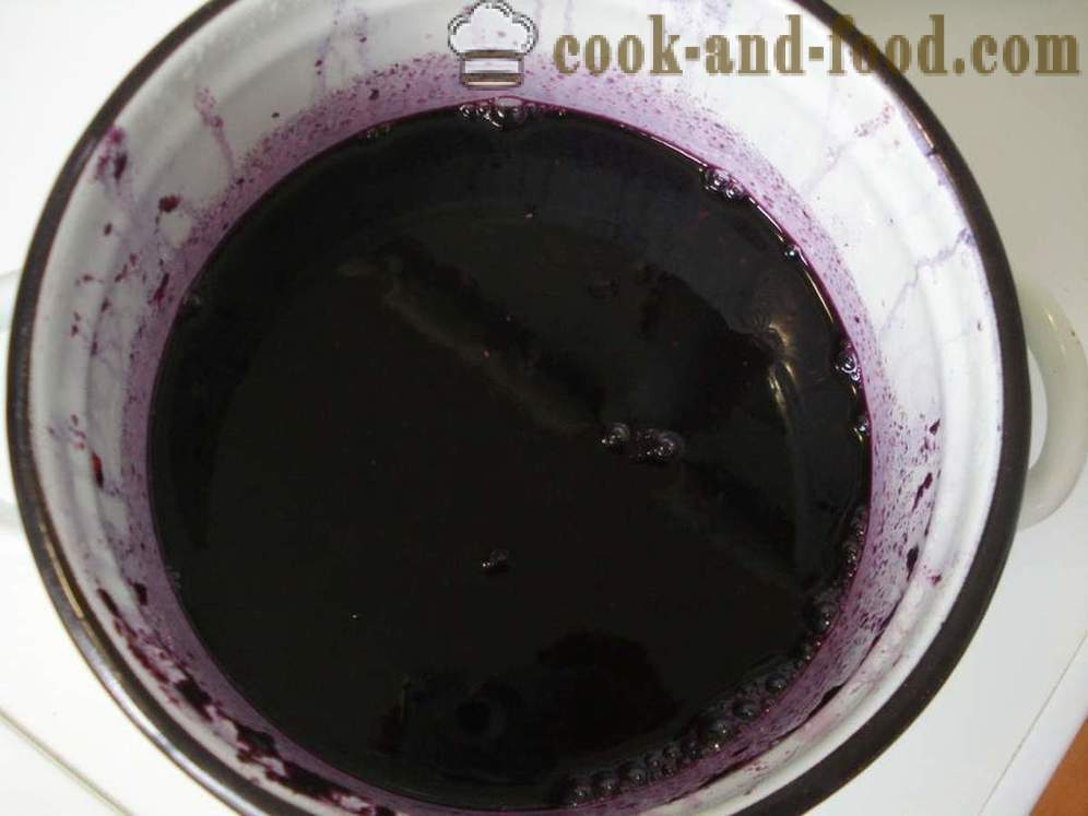Gelée de raisin avec de la gélatine - comment faire de la gelée de raisins à la maison, étape par étape les photos de recettes