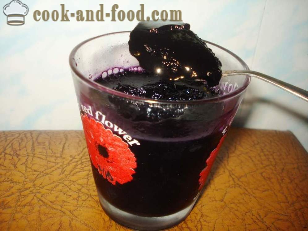 Gelée de raisin avec de la gélatine - comment faire de la gelée de raisins à la maison, étape par étape les photos de recettes