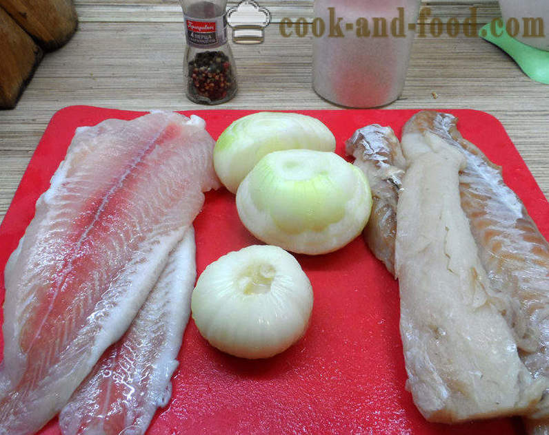 Tarte aux poissons de la pâte à la levure dans le four - comment faire cuire une tarte avec du poisson, étape par étape des photos de recettes