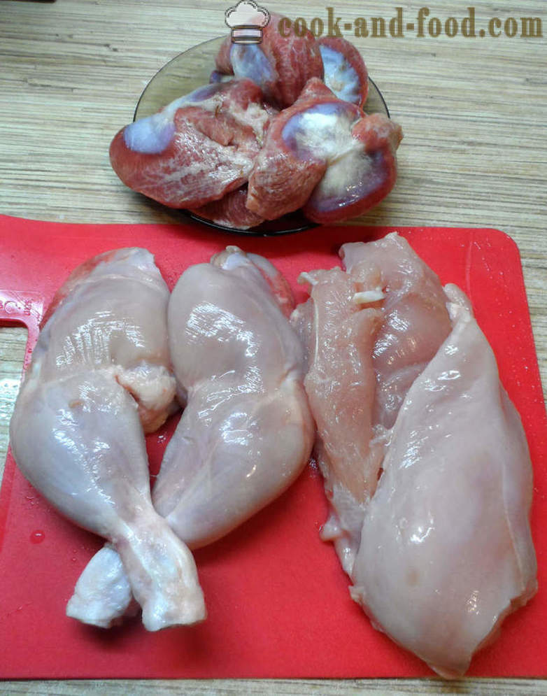 Jambon de poulet dans multivarka - comment faire un jambon de poulet à la maison, étape par étape les photos de recettes