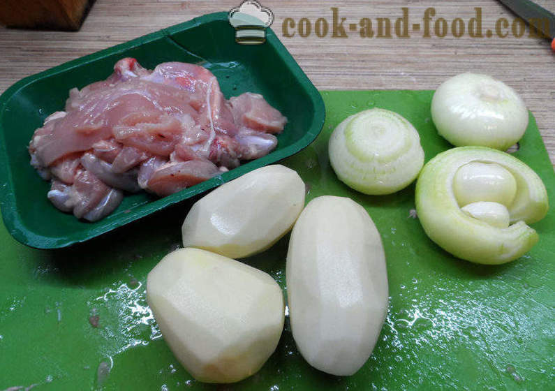 Echpochmak Tartare, avec de la viande et des pommes de terre - comment faire cuire echpochmak, étape par étape des photos de recettes