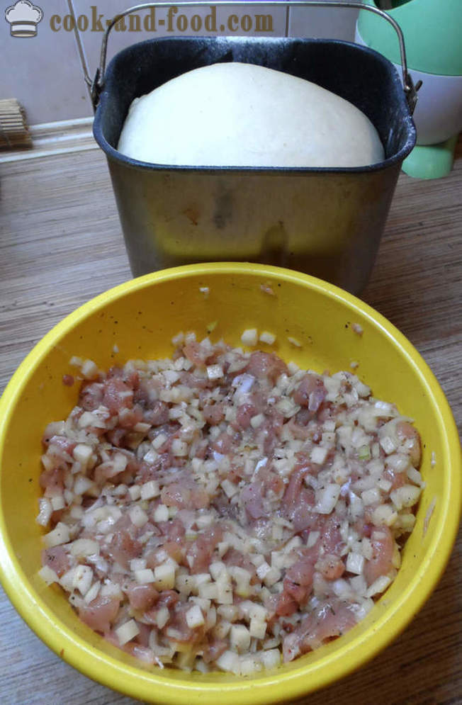 Echpochmak Tartare, avec de la viande et des pommes de terre - comment faire cuire echpochmak, étape par étape des photos de recettes