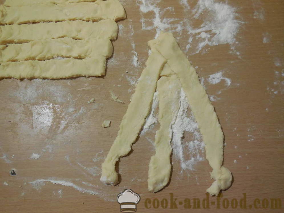 Biscuits fromage cottage simples - comment faire des biscuits au fromage cottage, étape par étape des photos de recettes