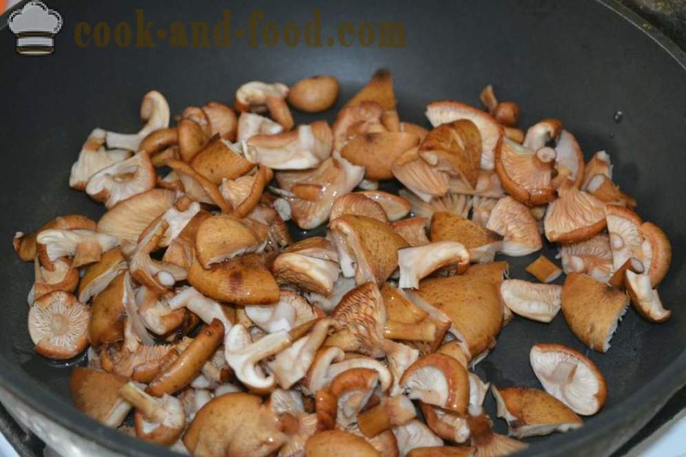 Porc cuit au four avec des champignons et du fromage - comme le rôti de porc au four, avec une étape par étape des photos de recettes