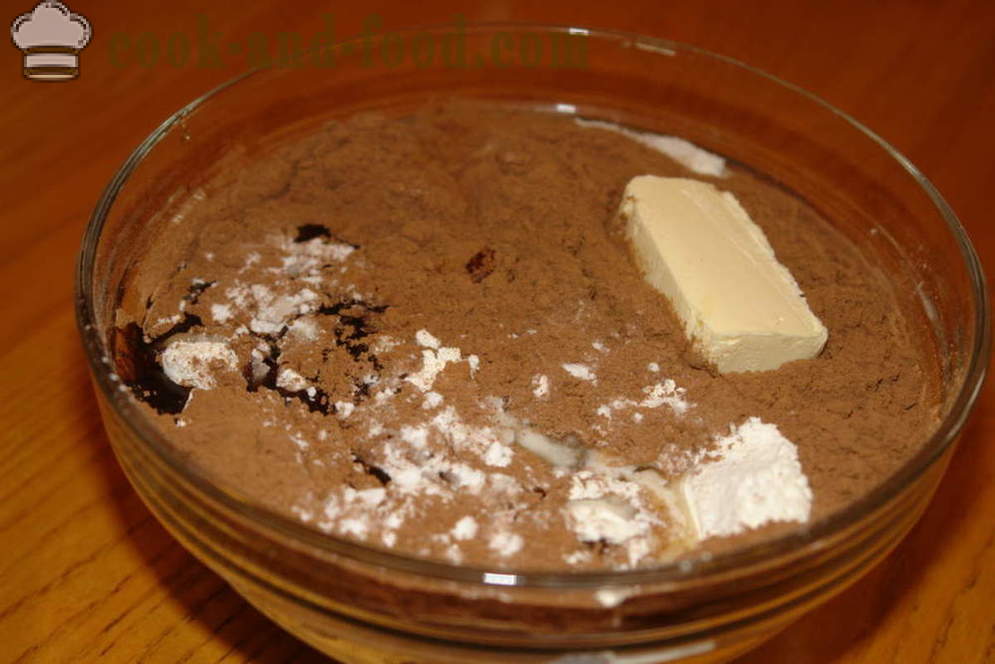 Un délicieux gâteau au chocolat avec une éponge crème sure - comment faire un gâteau au chocolat, une étape par étape des photos de recettes