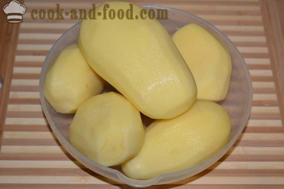 Pommes de terre en purée avec le lait et le beurre sans grumeaux - comment faire cuire un délicieux purée de pommes de terre, étape par étape des photos de recettes