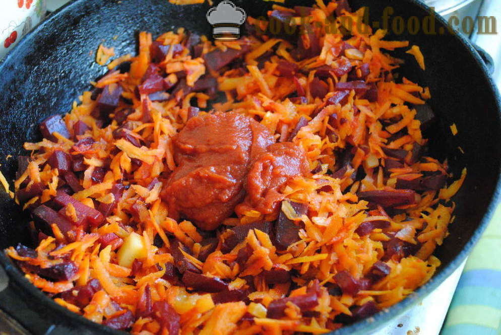 Borsch avec les betteraves, le chou et la viande - comment cuire la soupe de betteraves, avec une étape par étape des photos de recettes
