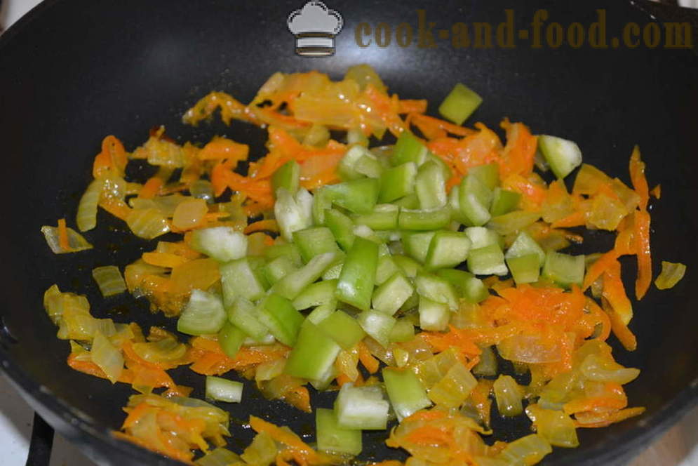 Sarrasin délicieux grumeleuse avec des légumes dans une casserole - comment faire cuire le sarrasin avec des légumes, une étape par étape des photos de recettes