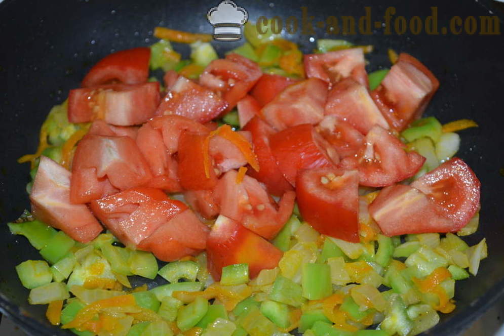 Sarrasin délicieux grumeleuse avec des légumes dans une casserole - comment faire cuire le sarrasin avec des légumes, une étape par étape des photos de recettes