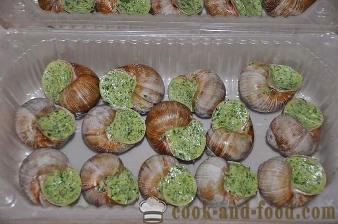 Préparation des escargots à la maison - comment préparer les escargots délicieuse recette avec une photo