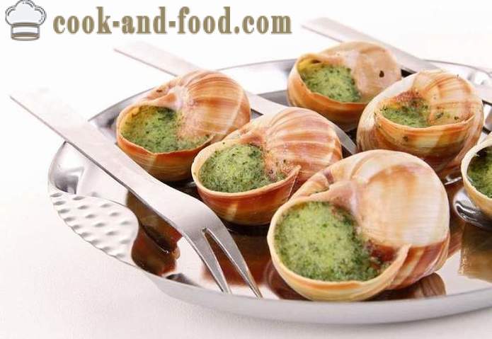 Préparation des escargots à la maison - comment préparer les escargots délicieuse recette avec une photo