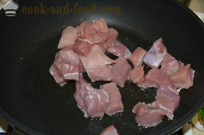 Sarrasin délicieux avec de la viande dans une poêle à frire - comment faire cuire la bouillie de sarrasin avec de la viande, étape par étape des photos de recettes