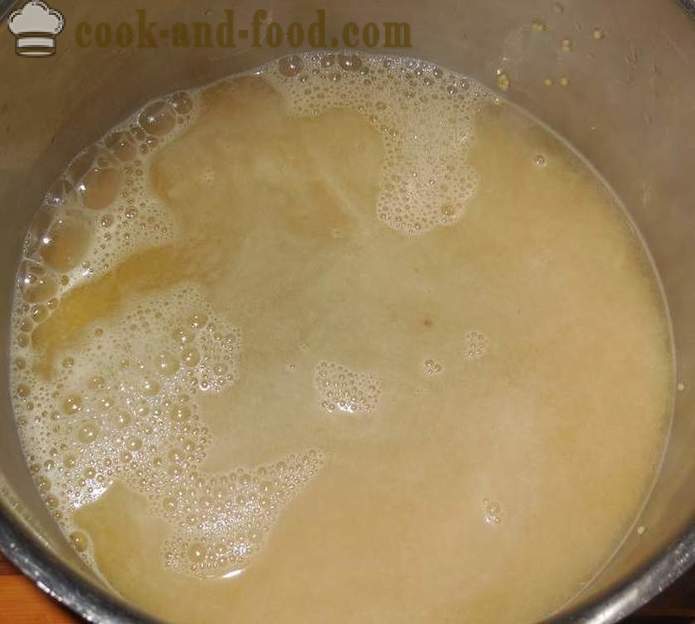 Millet en vrac bouillies sur l'eau - comment brasser le blé sur l'eau, la recette avec une photo