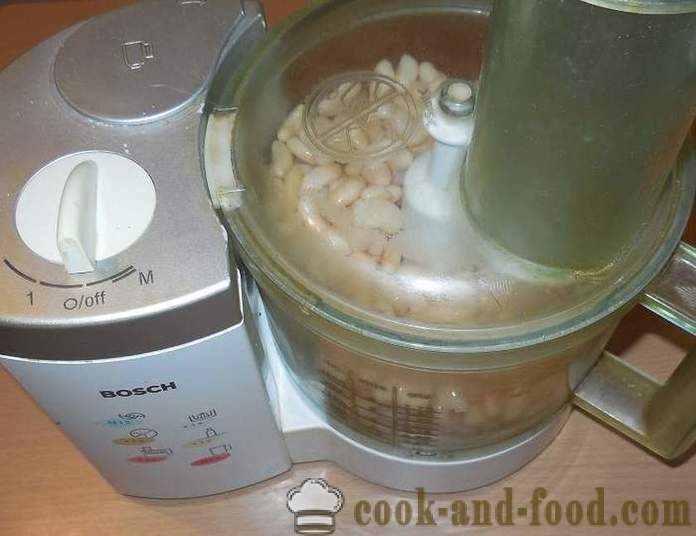 Délicieuse pâte sans viande de haricots blancs - comment faire cuire les haricots foie recette avec une photo