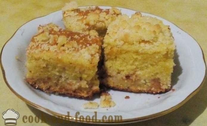 Recette pour tarte aux pommes au four - une étape recette pas à pas avec des photos comment faire cuire une tarte aux pommes avec crème sure rapidement et facilement