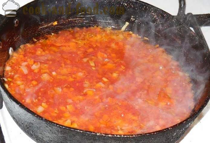 Kapustnyak de chou frais - comment faire cuire le boulgour kapustnyak avec gruaux - la recette avec une photo