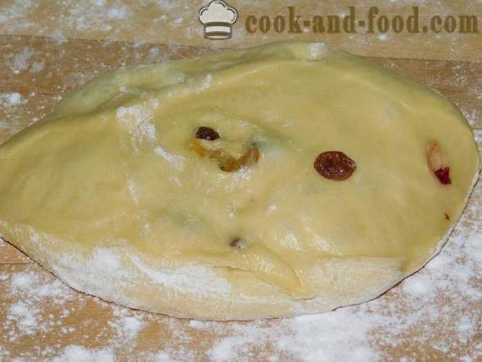 Panettone italien - simple et délicieux gâteau de Pâques dans la machine à pain - une étape par étape des photos de recettes