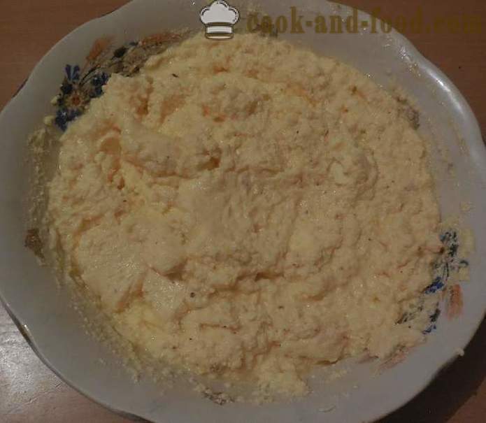 Cottage casserole de fromage avec de la semoule dans multivarka - une étape recette pas à pas avec des photos - comment faire casserole du fromage cottage à multivarka