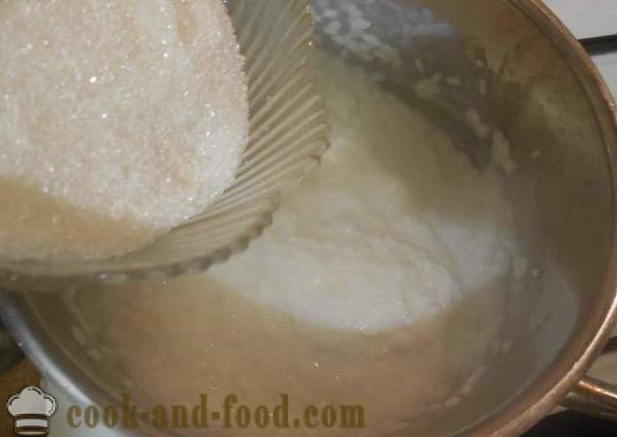 Délicieux bouillie de riz avec du lait et de l'eau dans une casserole: liquide et classique (épaisseur) - une étape de recette pas à pas avec des photos comment faire cuire la bouillie de riz au lait