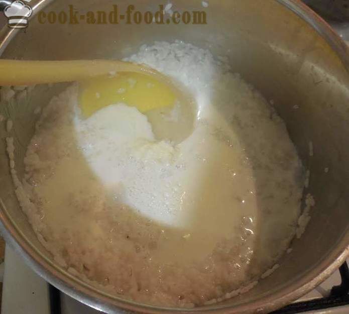 Délicieux bouillie de riz avec du lait et de l'eau dans une casserole: liquide et classique (épaisseur) - une étape de recette pas à pas avec des photos comment faire cuire la bouillie de riz au lait
