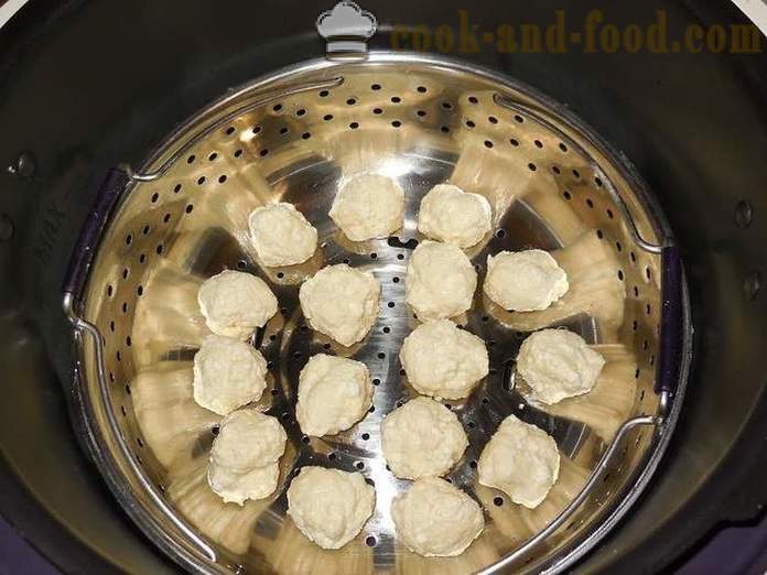 Lazy boulettes de fromage cottage à multivarka - recette avec photos - étape par étape, comment faire des boulettes paresseux cuits à la vapeur
