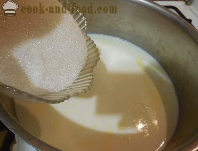 Comment faire cuire la bouillie avec du lait sans grumeaux - une étape recette pas à pas avec des photos pour Semoule