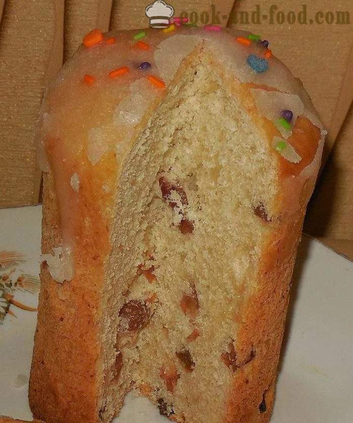 Délicieux levure gâteau de Pâques - une recette éprouvée à l'étape de photos par étape - comment faire cuire un gâteau dans le four pour Pâques
