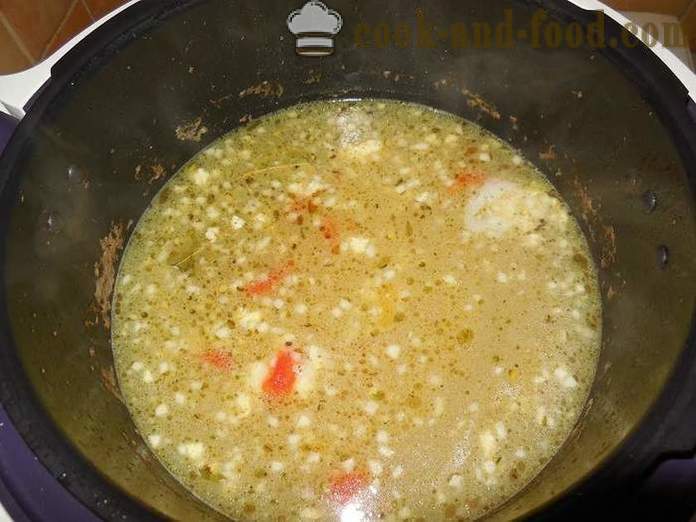Délicieuse soupe aux légumes avec de la viande dans multivarka - une étape recette pas à pas avec des photos comment faire cuire la soupe de légumes avec des pois et des haricots verts surgelés