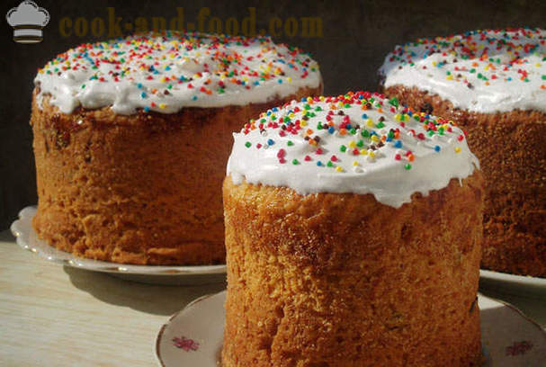 Sdobny gâteau sucré avec du lait - la meilleure recette pour le gâteau de pâtisserie pour Pâques