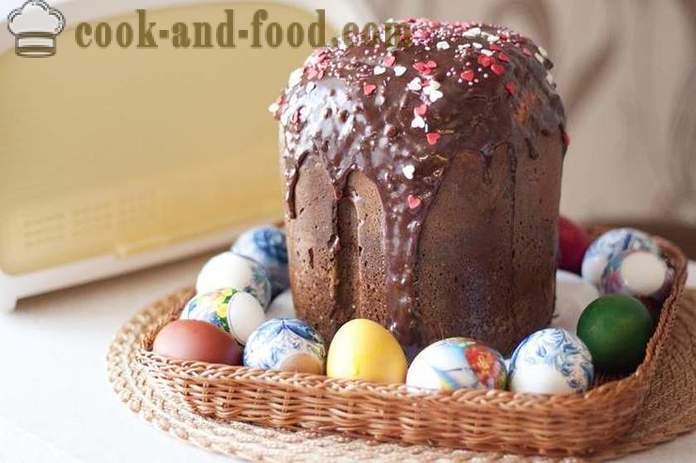 Comment faire cuire un délicieux gâteau au chocolat pour Pâques - une recette simple et originale pour le gâteau de pâte avec du rhum et du vin