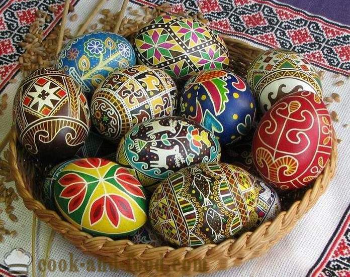 Oeufs de Pâques - comment décorer les oeufs pour Pâques