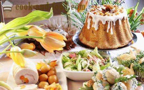 Les traditions culinaires et les coutumes de Pâques - table de Pâques dans la tradition orthodoxe slave