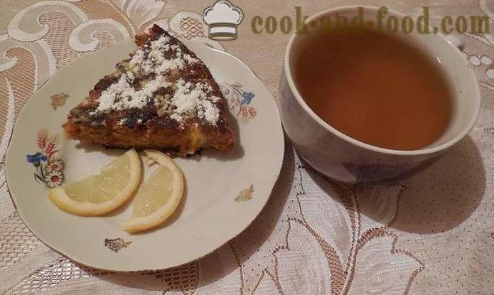 Gâteau de sarrasin doux dans multivarka - comment faire cuire un gâteau dans multivarka, étape par recette pas à pas avec des photos.