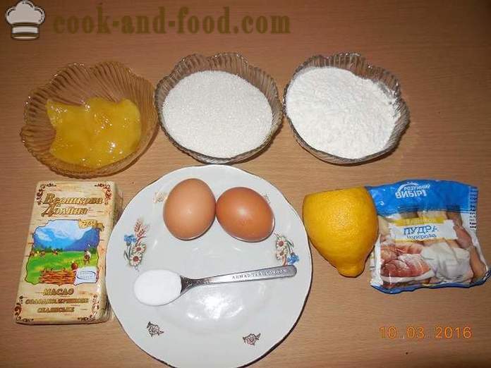 Gâteaux au miel avec glaçage au citron - comment faire cuire des gâteaux au miel dans multivarka recette avec des photos.