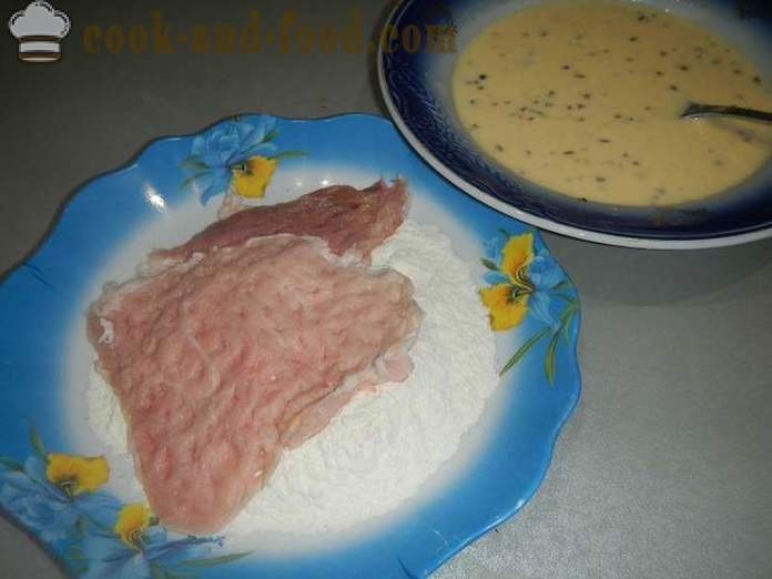 Côtelettes de porc juteux avec sauce à l'ail - comment faire cuire un côtelettes de porc juteux, une étape recette pas à pas avec des photos.