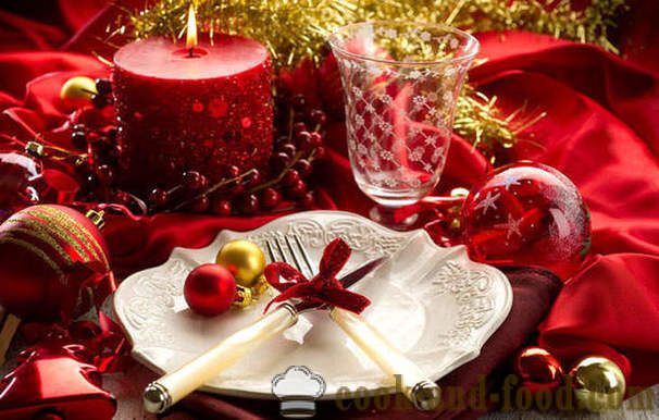 Décoration de table pour le Nouvel An - comment décorer la table de Noël pour 2016 Année du Singe (avec photos).