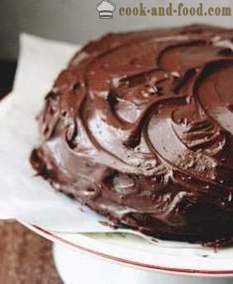 Gâteau au chocolat - simple et délicieux, fotoretsept supplémentaires.