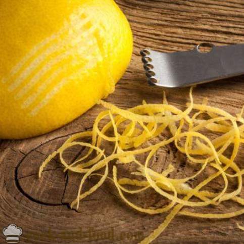 Comment utiliser le zeste de citron pour la cuisson? - recettes vidéo à la maison