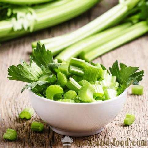 Cuisson Salade de vitamine de céleri - recettes vidéo à la maison