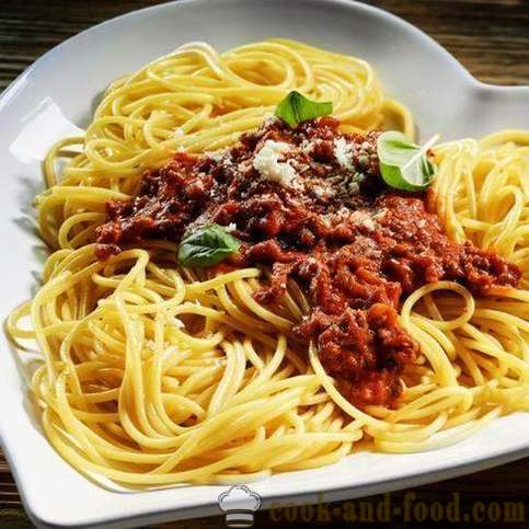 Trois recette de sauce pour les spaghettis